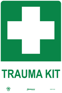 Trauma Kit - Safety Sign