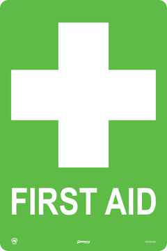 First Aid (Full Green) Sign - Safety Sign