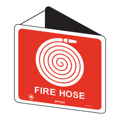 Fire Hose (With Picto), Off Wall Sign - Safety Sign