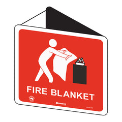 Fire Blanket, Off Wall Sign - Safety Sign