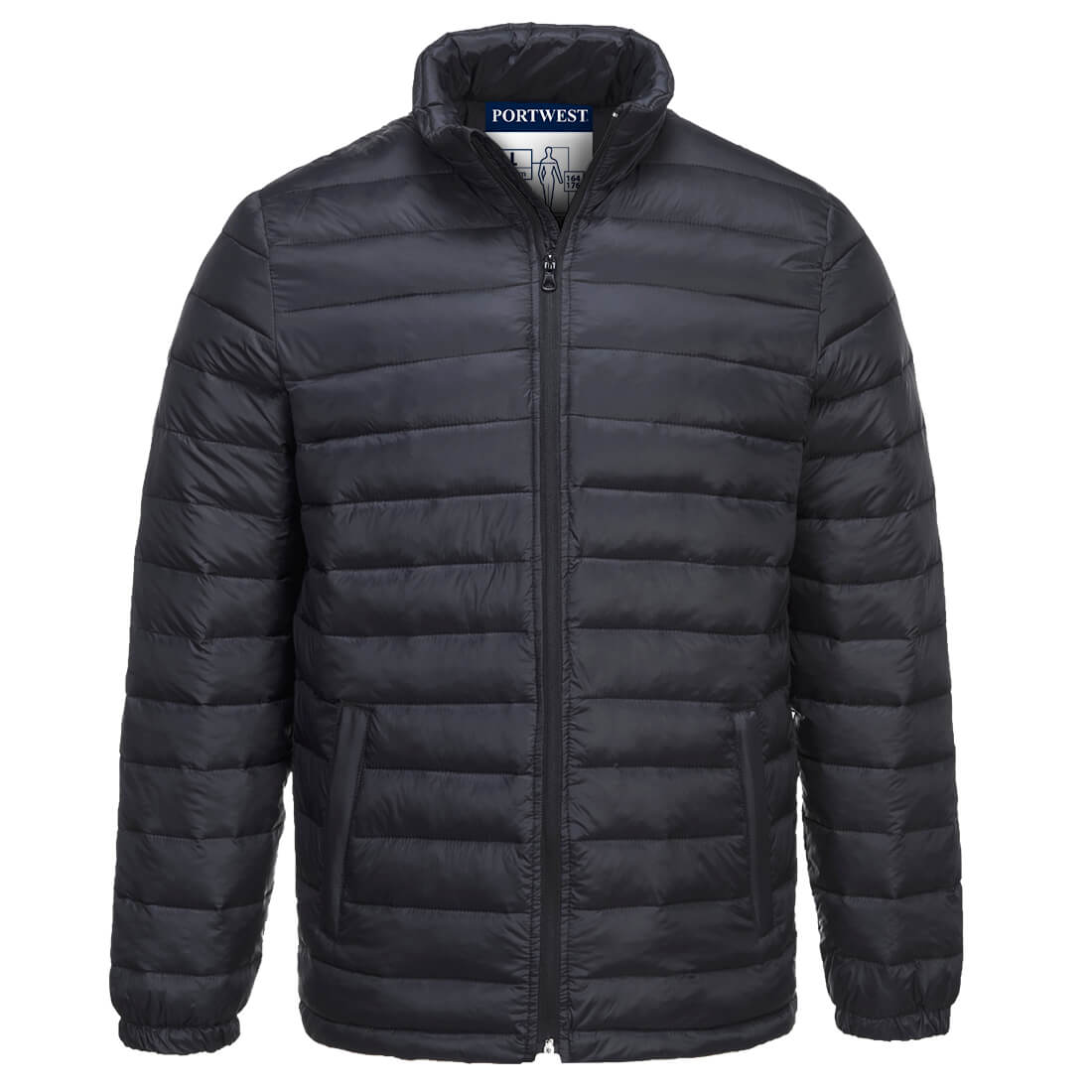 Portwest Baffle Jacket in Black