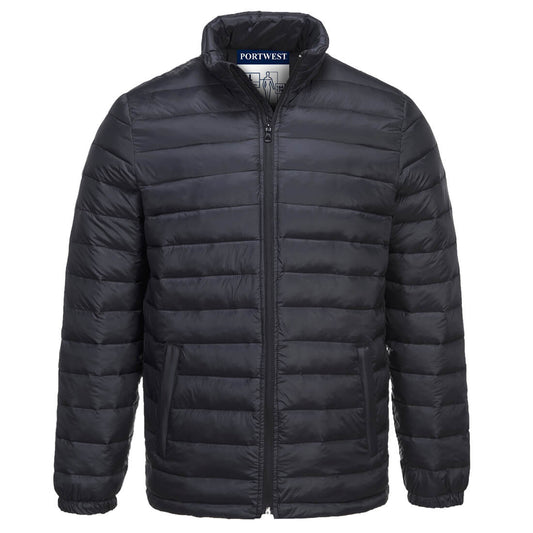 Portwest Baffle Jacket in Black