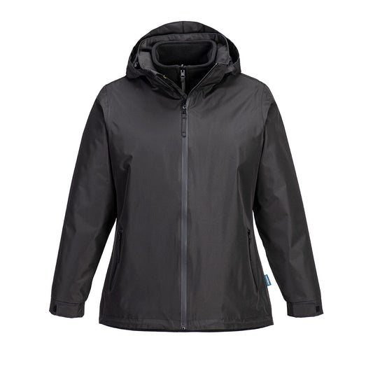 Portwest Women's 3-in-1  Jacket in Black