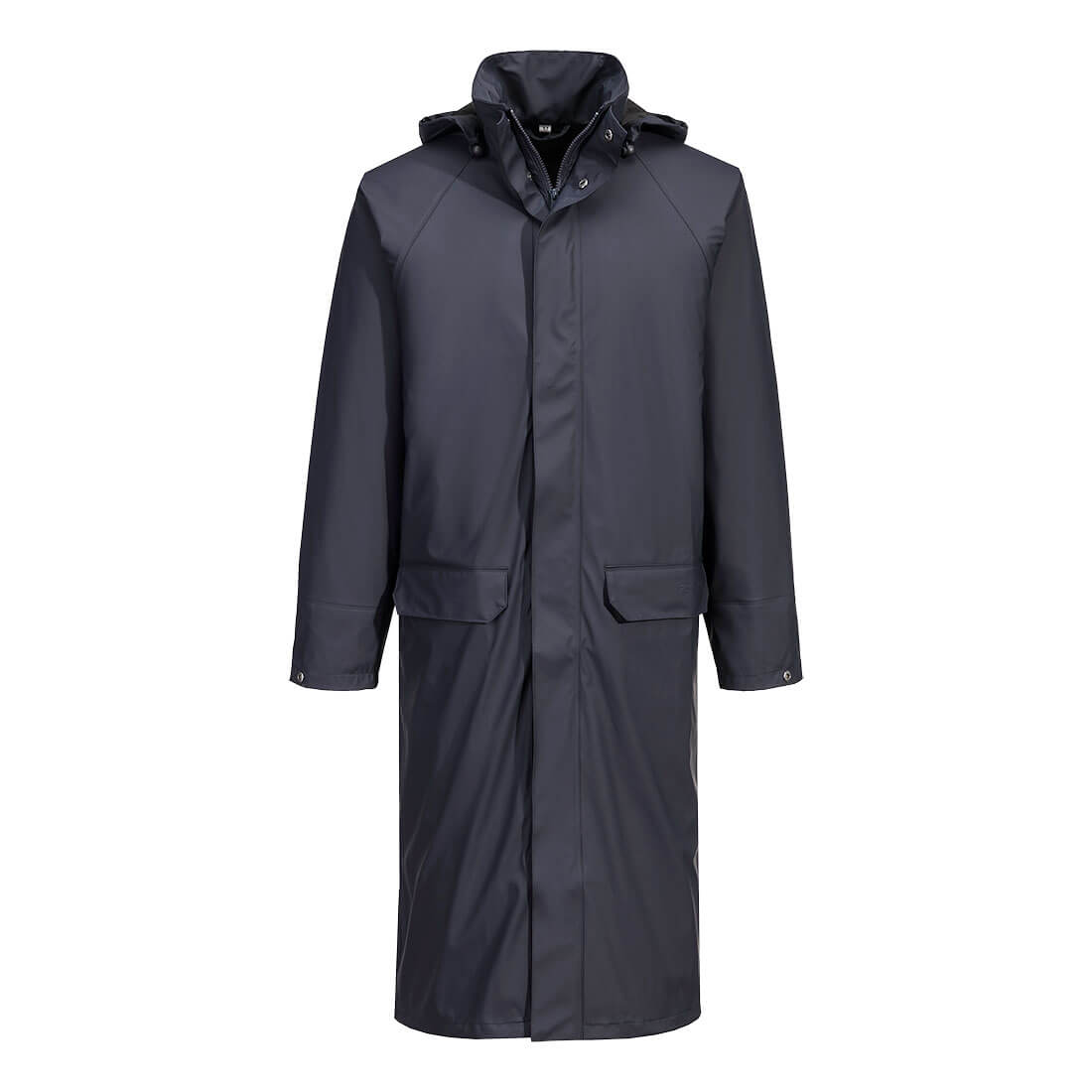 Portwest Flexatex Chem Long Coat in Navy