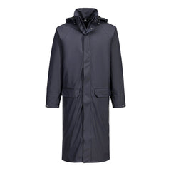Portwest Flexatex Chem Long Coat in Navy