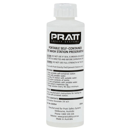 Pratt Safety Water Preservative Solution 4 X 250ML Bottles