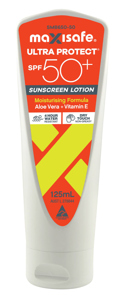 Maxisafe SMB650-50 SPF 50+ Sunscreen Lotion, 100ml Tube