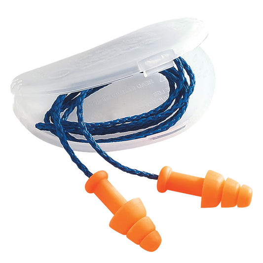 Howard Leight SmartFit Reusable Earplugs with Detachable Cotton Cord 50/Box