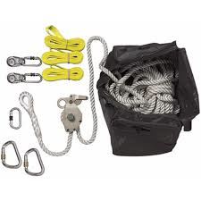 Miller Temporary Static Line Polyester Rope 2 Person, 20M