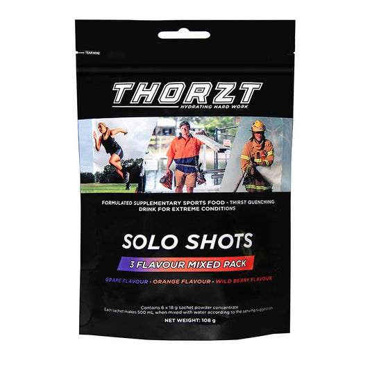 Thorzt Low Sugar Solo Shots - Mixed Flavour