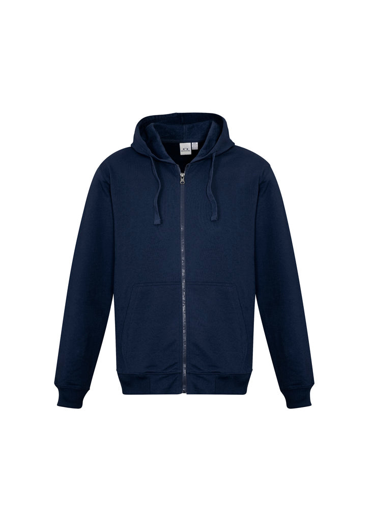 BizCollection SW762M Mens Crew Zip Hoodie