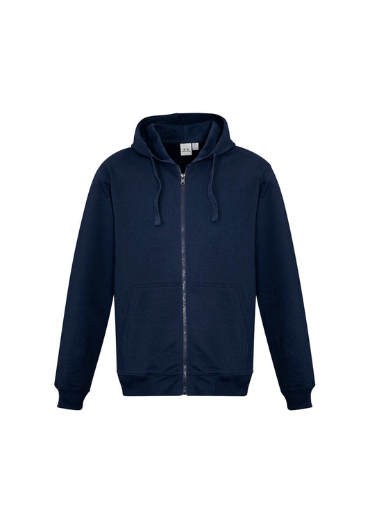 BizCollection SW762M Mens Crew Zip Hoodie