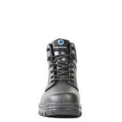 SATURN- BLACK MID CUT LACE UP SAFETY BOOT