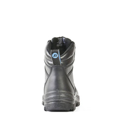 SATURN- BLACK MID CUT LACE UP SAFETY BOOT