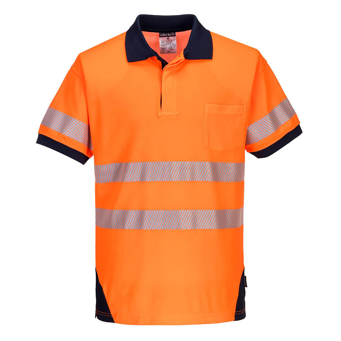 Portwest T182 PW3 Hi-Vis Polo Shirt S/S