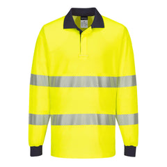 Portwest T186 PW3 Hi-Vis Polo Shirt L/S