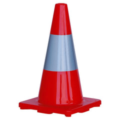 Pro Choice Safety Gear Orange PVC Traffic Cone / Reflective Tape 450mm