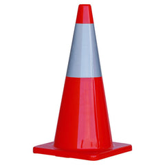 Pro Choice Safety Gear Orange PVC Traffic Cone / Reflective Tape 700mm
