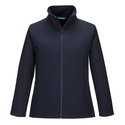 Portwest Women's Print and Promo Softshell (2L) in Navy