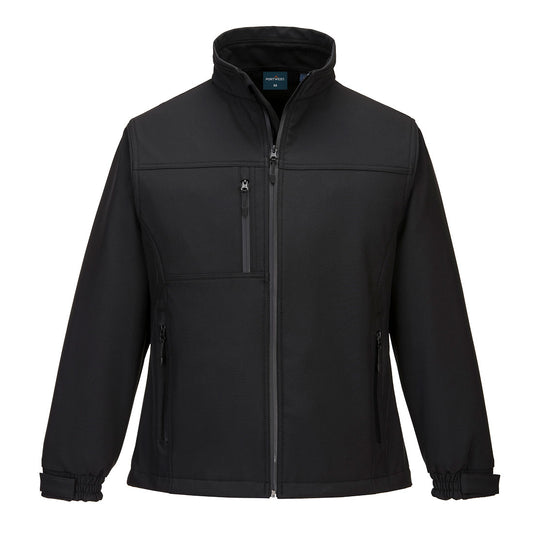 Portwest Women's Softshell (3L) in Black