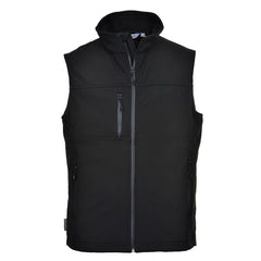 Portwest Softshell Bodywarmer (3L) in Black