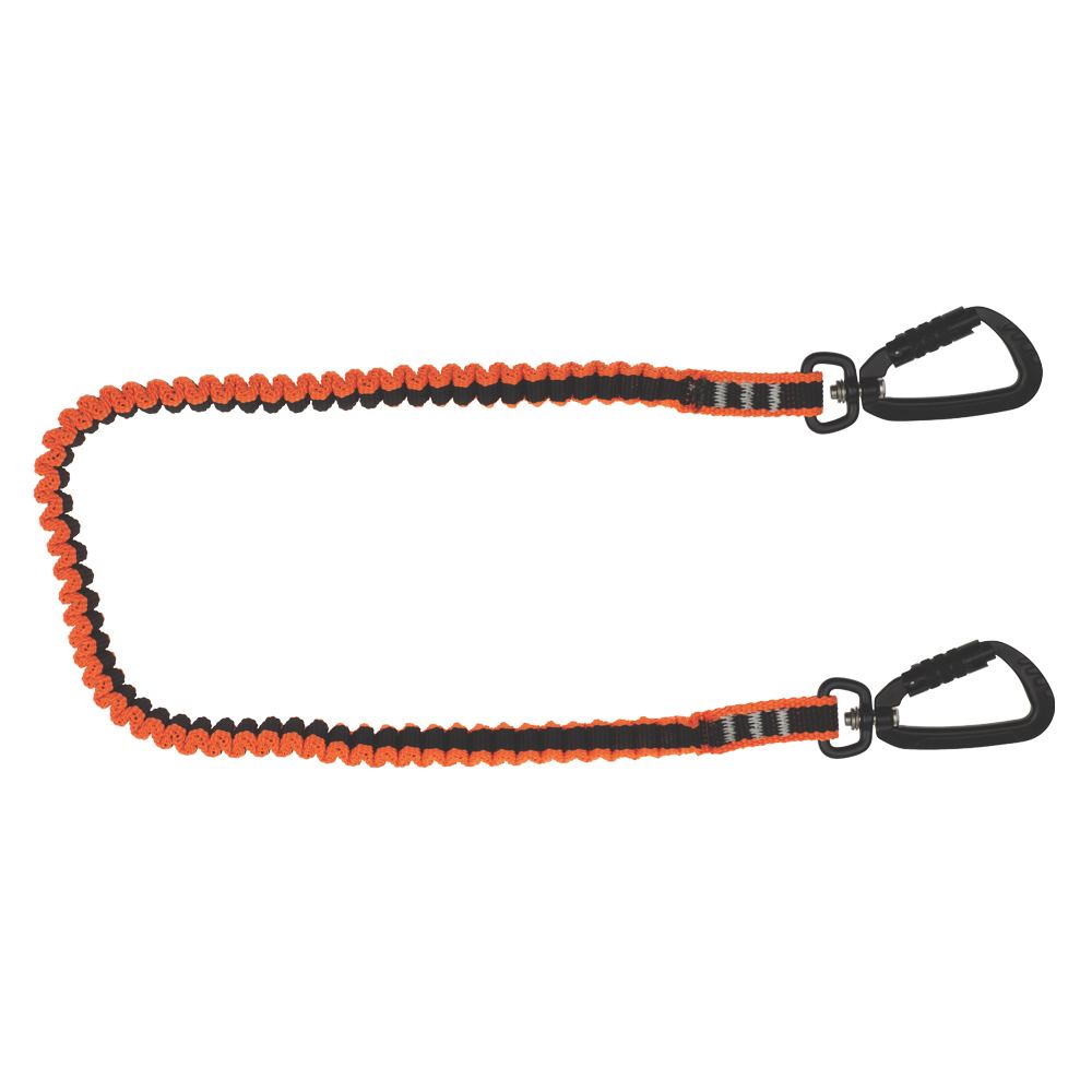 LINQ Height Safety Tool Lanyard With 2 X Double Action Karabiners