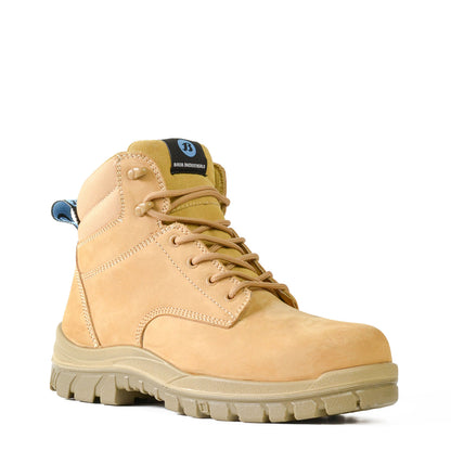 TITAN- WHEAT MID CUT LACE UP SAFETY BOOT