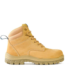 TITAN- WHEAT MID CUT LACE UP SAFETY BOOT