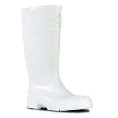 UTILITY- WHITE/WHITE 400 PVC NON SAFETY GUMBOOT