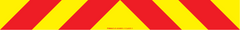 Rear Marker Plate (Left & Right) - Safety Sign