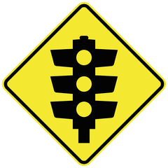 Stop Ahead (Symbolic) Sign - Safety Sign