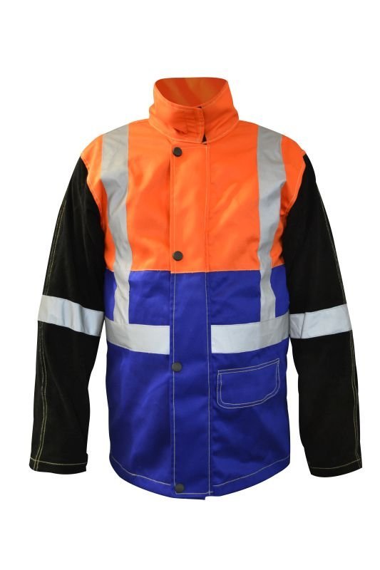Maxisafe WHJ932 Arcguard Hi-vis Fire Retardant Welding Jacket
