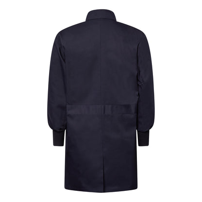 Workcraft WJ3011 Mens Food Industry Dustcoat With Internal Pockets in Dark Navy