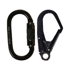 LINQ Height Safety Elite Single Leg Shock Absorbing 2M Adjustable Lanyard With Hardware KD & SD