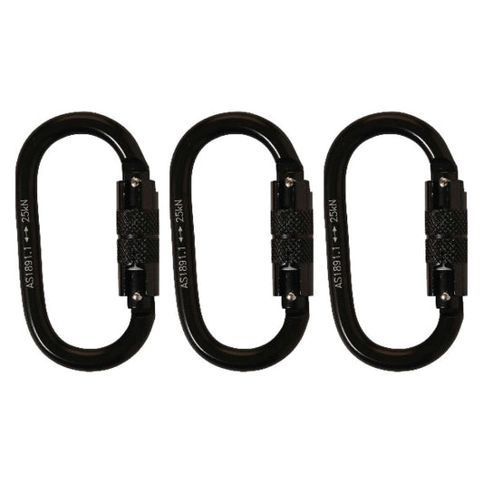 LINQ Height Safety Elite Double Leg Shock Absorbing 2M Adjustable Lanyard With Hardware KD X3