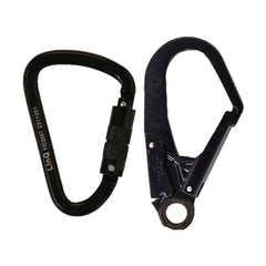 LINQ Height Safety Elite Single Leg Elasticated Lanyard with Hardware KT & SD