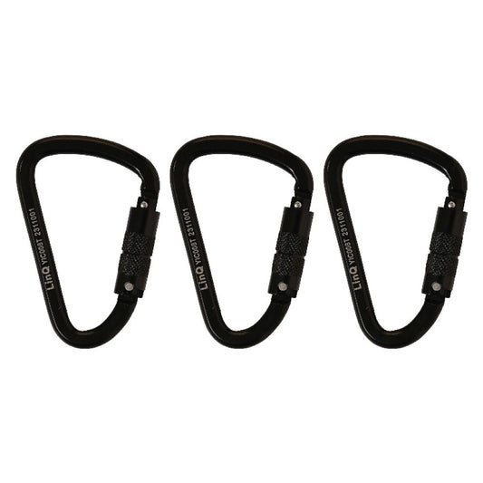 LINQ Height Safety Elite Double Leg Elasticated Lanyard With Hardware KT X2