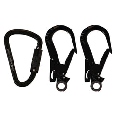 LINQ Height Safety Elite Double Leg Elasticated Lanyard with Hardware KT & ST X2