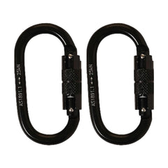 LINQ Height Safety Elite Single Leg Shock Absorbing Webbing Lanyard With Hardware KD X2