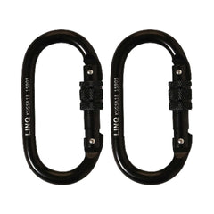 LINQ Height Safety Elite Single Leg Shock Absorbing Webbing Lanyard With Hardware KS X2