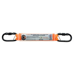 LINQ Height Safety Shock Absorbing 450mm Assembly With Perm Attached Karabiners Screw Gate
