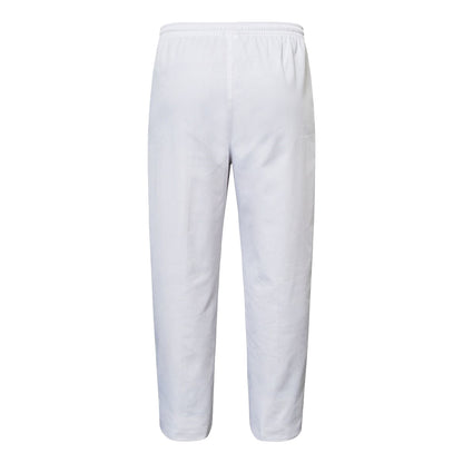 Workcraft WP3018 Food Industry Elastic Drawstring Pant in White