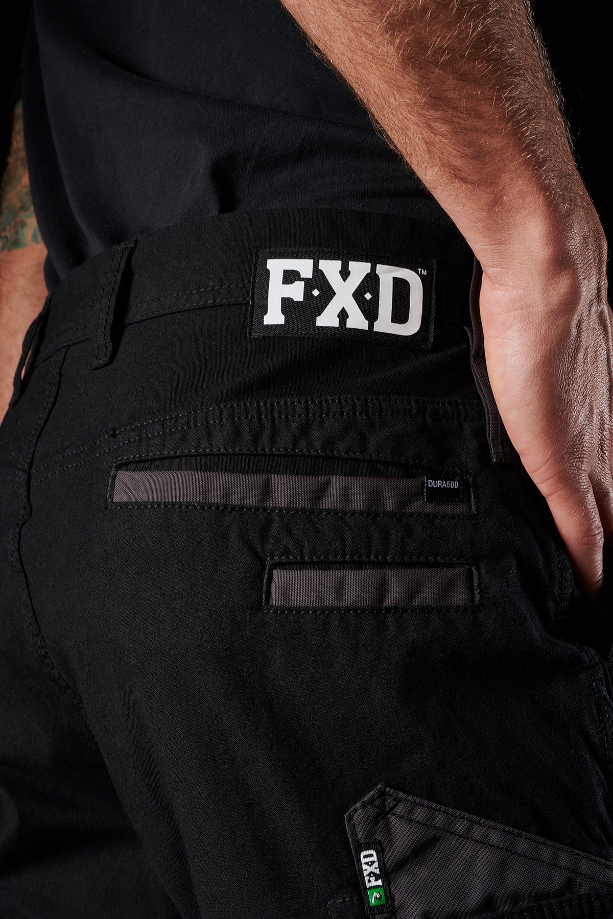 FXD WP-3 Stretch Work Pant - Black