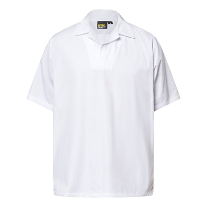 Workcraft WS6071 Short Sleeve Food Industry Jacshirt With Modesty Insert in White