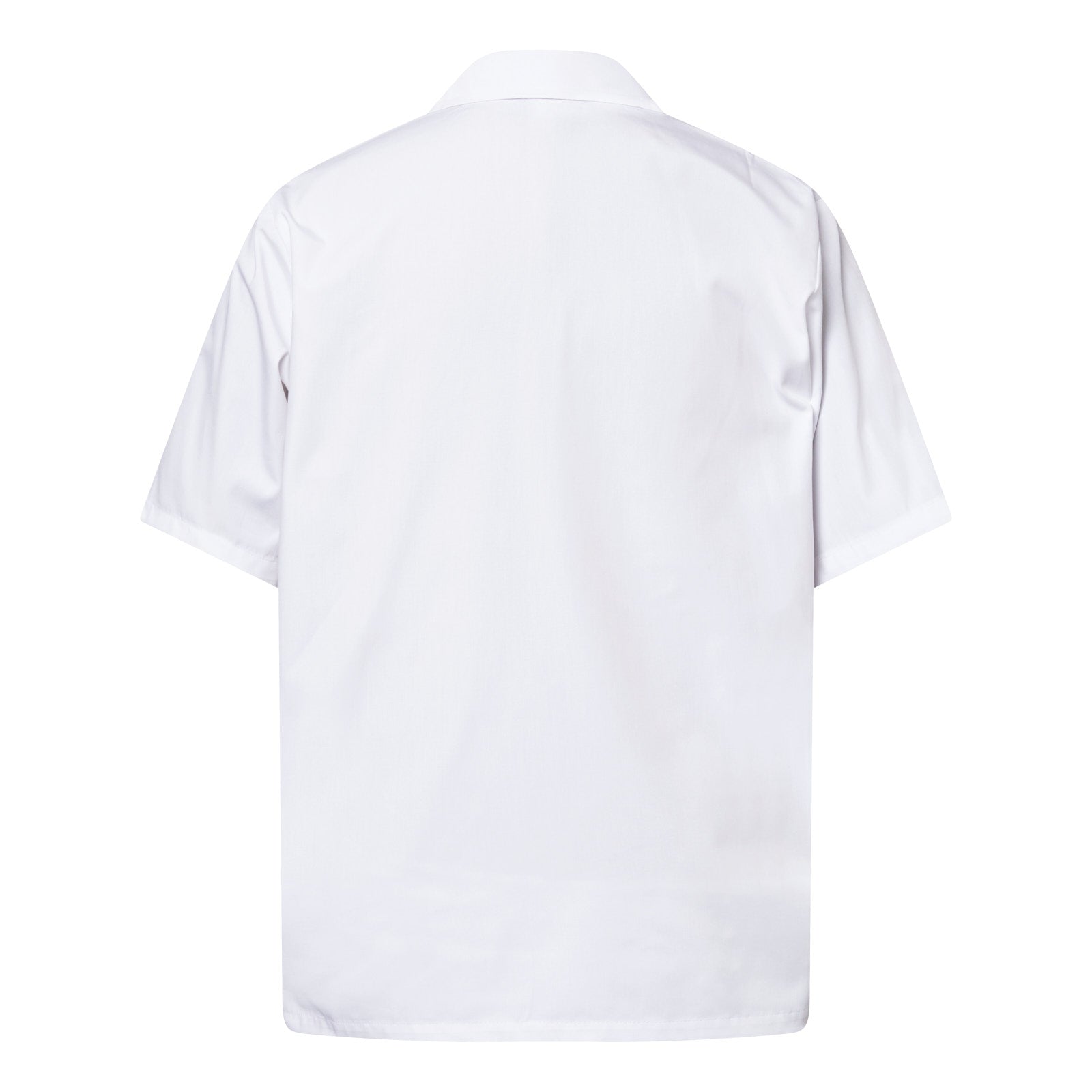 Workcraft WS6071 Short Sleeve Food Industry Jacshirt With Modesty Insert in White
