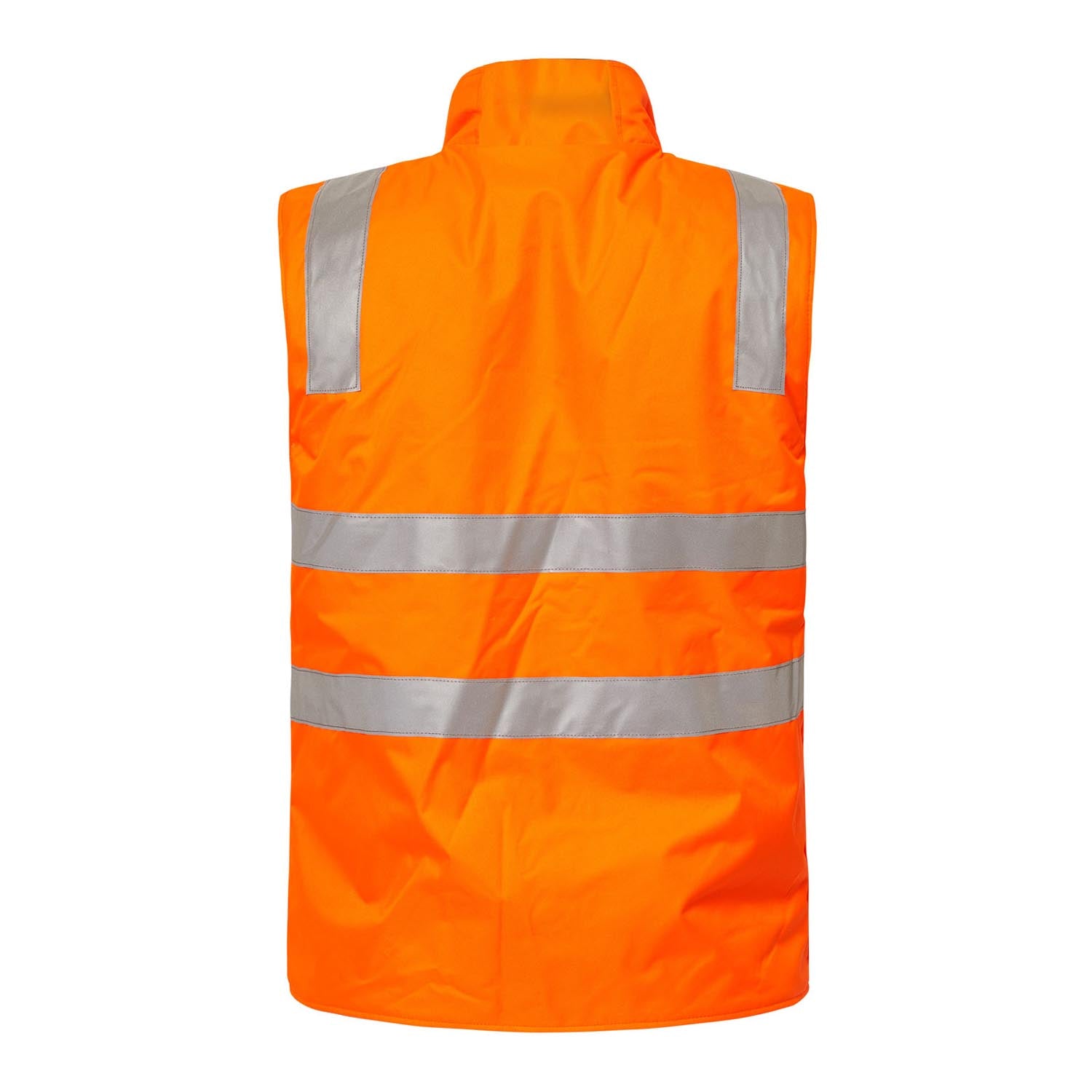 Workcraft WW9022 Hi Vis 4 In 1 Reflective Jacket in Orange/Navy