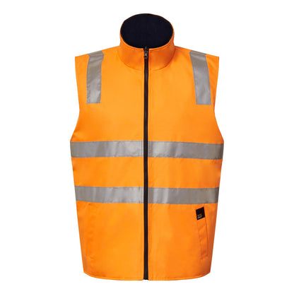 Workcraft WW9025 VIC Rail Hi Vis Reflective 4 In 1 Jacket in Safety Orange