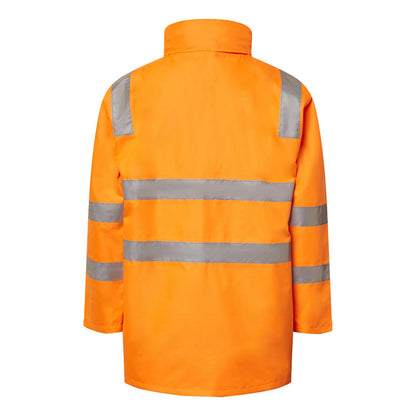 Workcraft WW9027 VIC Rail Hi Vis Reflective Jacket in Safety Orange