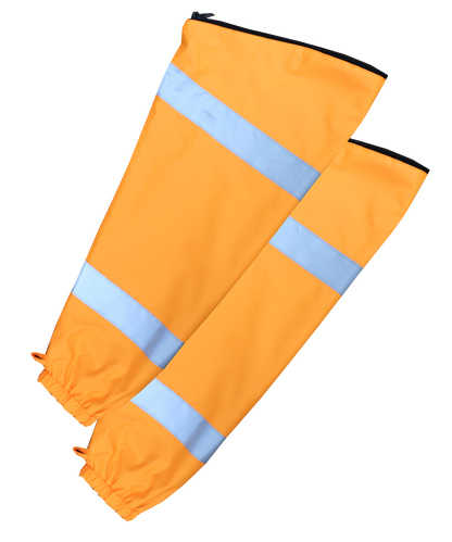 Workcraft WW9038 Hi Vis 6 In 1 NSW Rail X-Tape Jacket With Removable Sleeves in Safety Orange