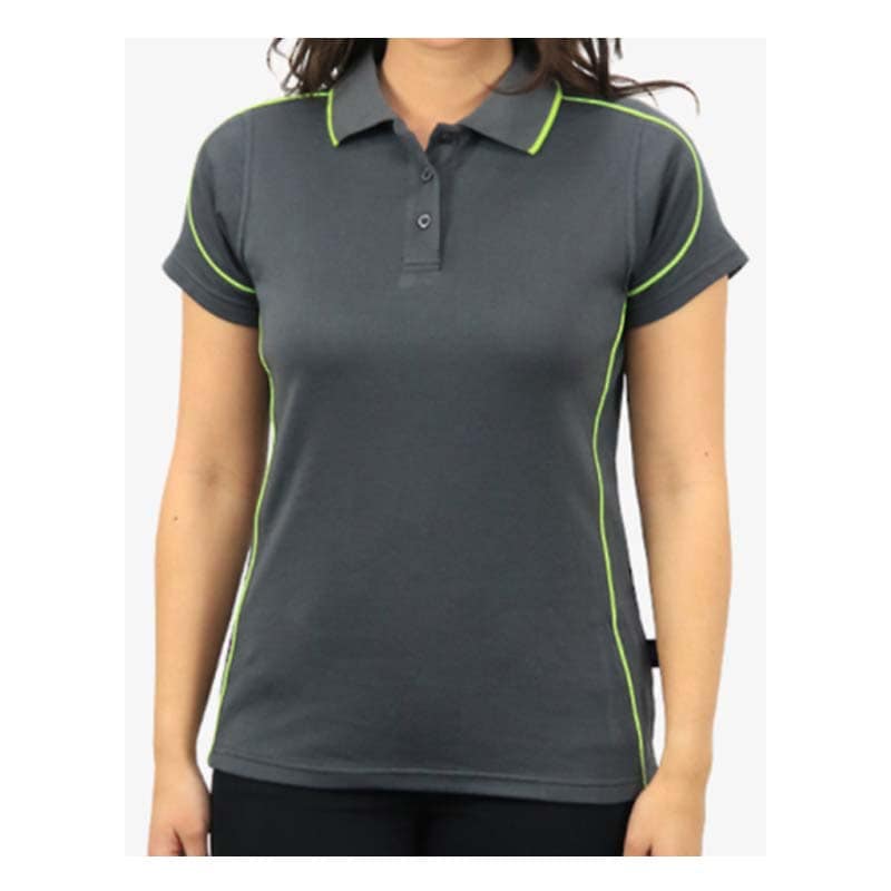 BSP09L Beseen Ladies Piped Short Sleeve Polo